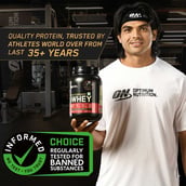 ON (Optimum Nutrition) Gold Standard 100% Whey Protein 2 lb Double Rich Chocolate with Micronized Creatine Powder Unflavoured 0.55 lb