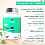 7 - Naturyz Soft Calcium with Vitamin D3,  50 tablet(s)  Unflavoured 