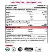 1 - Naturyz Triple Strength L-Arginine Complex 3600mg, 60 tablet(s)