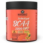 1 - Naturyz Instantized BCAA 5000 PRO, 0.55 lb 25 Servings Mango Orange Mix