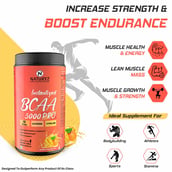 5 - Naturyz Instantized BCAA 5000 PRO,  0.66 lb  30 Servings  Mango Orange Mix 