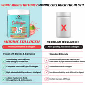 6 - Naturyz Marine Collagen Skin X5,  200 g  Guava 