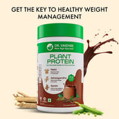 2 - Dr. Vaidya's Plant Protein, 1.1 lb Chocolate (Pack of 3)