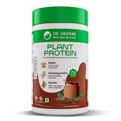 10 - Dr. Vaidya's Plant Protein, 1.1 lb Chocolate