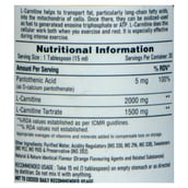 4 - Muscle Garage L-Carnitine 3500mg Liquid, 450 ml Orange Blast