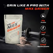 3 - Fuel One Max Gainer, 6.6 lb Caramel Toffee