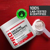 5 - GNC Pro Performance Pure Micronized Creatine Monohydrate,  Unflavoured with Black Plastic Shaker  0.22 lb 