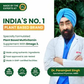 7 - Himalayan Organics Plant Based Multivitamin with Omega 3, 60 veggie capsule(s) Unflavoured