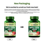 2 - Himalayan Organics Apple Cider Vinegar - 500 mg, 90 veggie capsule(s) Unflavoured