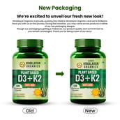 2 - Himalayan Organics Plant Based D3 + K2, 120 veggie capsule(s) Unflavoured