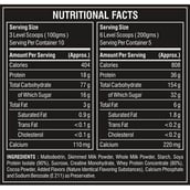 supplement - Big Muscles Xtreme Weight Gainer, 2.2 lb Strawberry