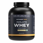 1 - Nutrabay Gold Isolate Whey Protein, 4.4 lb Vanilla Ice Cream