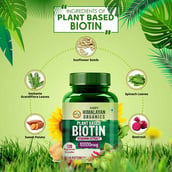 6 - Vlado's Himalayan Organics Plant Based Biotin 10000mcg, 120 veggie capsule(s) Unflavoured