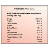 Supplement - True Elements Sem-Processed Quinoa, 0.5 kg Unflavoured