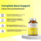 3 - Vaamveda Calcium+ with Vitamin D3 & K2, 60 tablet(s) Unflavoured (Pack of 2)