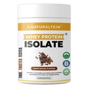 1 - NATURALTEIN Whey Protein Isolate, 0.66 lb Caffe Mocha