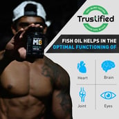 3 - MuscleBlaze Omega 3 Fish Oil (1000 mg) with 180mg EPA and 120mg DHA (Pack of 2), 90 caplets