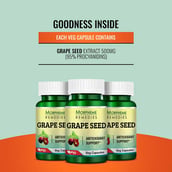 5 - Morpheme Remedies Grape Seed Extract (500 mg),  60 veggie capsule(s) 