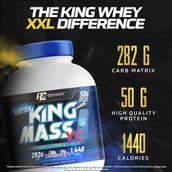 6 - RONNIE COLEMAN King Mass , 6 lb Vanilla IceCream
