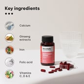 5 - HealthKart HK Vitals Multivitamin Women with Ginseng, Ginkgo Biloba, Soya-Isoflavones & Lycopene, 90 tablet(s) Unflavoured