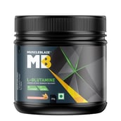 1 - MuscleBlaze L-Glutamine,  0.55 lb  Fruit Punch 