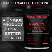 2 - Nakpro N-Acetyl-L-Cysteine Unflavoured, 0.22 lb