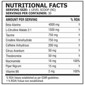 3 - Pole Nutrition Teazer Pre Workout, 0.59 lb Fruit Punch