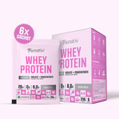 10 - TruNativ Pro Blend Whey Protein, 6 sachets/pack Rose Milk