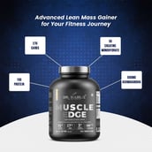 4 - DR. HARLE Muscle Edge Lean Muscle Mass Gainer,  6.6 lb  American Icecream 