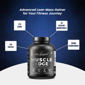 4 - DR. HARLE Muscle Edge Lean Muscle Mass Gainer, 6.6 lb Chocolate