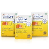 1 - Dr. Morepen LightLife Pre-Meal Nutrition, 10 sachets/pack Lemon (Pack of 3)