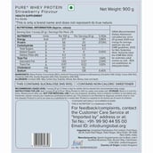 4 - Bulk Pure Whey Protein, 1.98 lb Strawberry