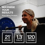5 - Bulk Pure Whey Protein, 3.96 lb Vanilla