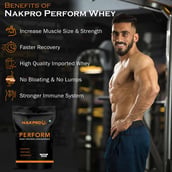 5 - Nakpro Perform Whey Protein Concentrate,  2.2 lb  Cookies & Cream (Pack of 2) 