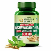 1 - Vlado's Himalayan Organics Ashwagandha 10% Withanolides 600mg,  30 veggie capsule(s) 