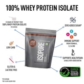 2 - Isopure 100% Whey Protein Isolate, 1.1 lb Low Carb - Dutch Chocolate