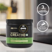 2 - ON (Optimum Nutrition) Micronized Creatine Powder, Unflavoured 0.55 lb
