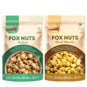 1 - TOKU MOKU Roasted Makhana Combo Pack,  Pudina & Chaat Masala  2 Piece(s)/Pack 