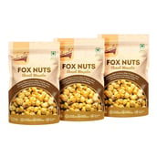 1 - TOKU MOKU Roasted Makhana, Chaat Masala (Pack of 3) 55 g