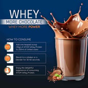 7 - AS-IT-IS Nutrition ATOM Whey Protein with Enzymes, 8.8 lb Double Rich Chocolate