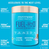 4 - Myfitness FUEL-H2O, 0.66 lb Blue Raspberry