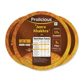 1 - Prolicious Khakhra, Jeera (Pack of 3) 170 g