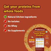 4 - Prolicious Khakhra,  Garlic Bread (Pack of 3)  170 g 
