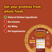 7 - Prolicious Khakhra,  Garlic Bread (Pack of 6)  170 g 