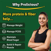 4 - Prolicious Protein Thins Snack Chips, Pani Puri (Pack of 4) 50 g