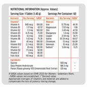 HealthKart HK Vitals Vitamin D3 & Multivitamin & Fish Oil 60 Caps Combo
