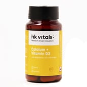 2 - HealthKart HK Vitals Calcium, 60 tablet(s) Unflavoured