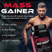 2 - Muscle Performance Anabolic Mass Gainer, 2.2 lb Rabri Kulfi