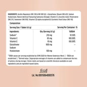HealthKart HK Vitals Skin Radiance Collagen 200 g & Glutathione Effervescent 15 Tabs Orange Combo