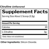 3 - Rule One Citrulline, 0.44 lb Unflavoured